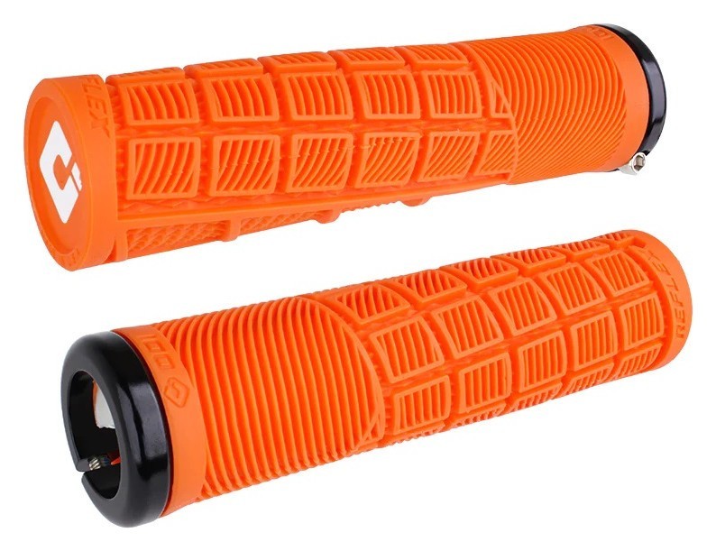 Грипсы ODI Reflex v2.1 Lock-On MTB Closed End 135mm Orange OBOD_D33RXO-B