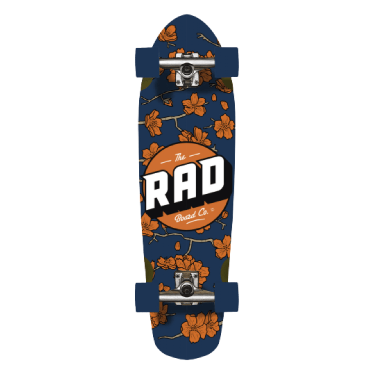 RAD круизер Cherry Blossom Cruiser Skateboard 32" - Navy FRD.037519