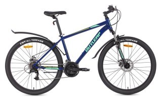 Велосипед Outleap Outbrake EQ 27,5 L Blue Turquoise