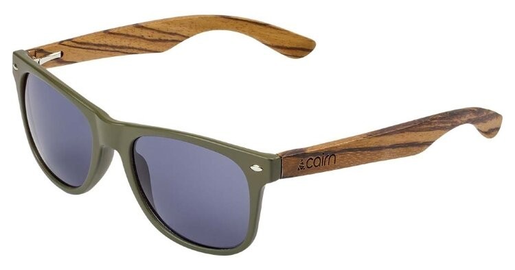 Окуляри Cairn Hybrid mat khaki-wood WHYBRID-40