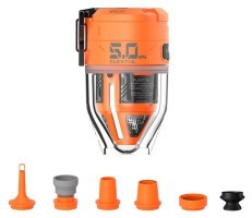 Насос-ліхтар кемпінговий Flextail Max Pump 3, помаранчевий
