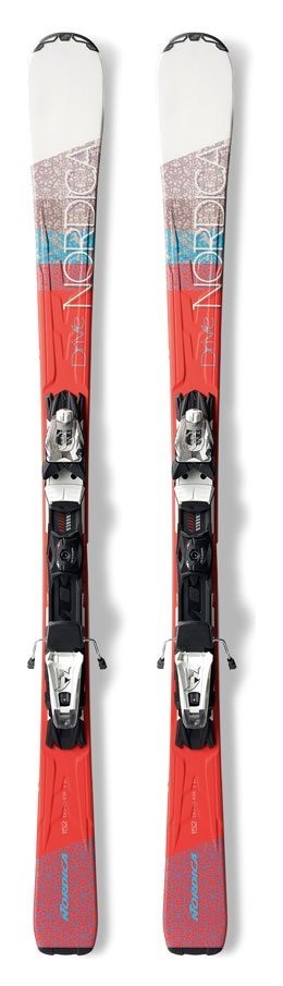 Ліжі гірські комплект Nordica DRIVE 78 CA EVO+N 144см Coral/white (0A5150Q3+0C4040 003) RCH_16232