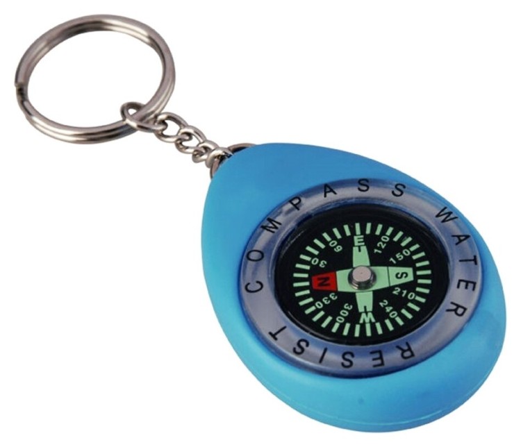 Munkees 3153 брелок-компас Keychain Compass blue 3153-BL