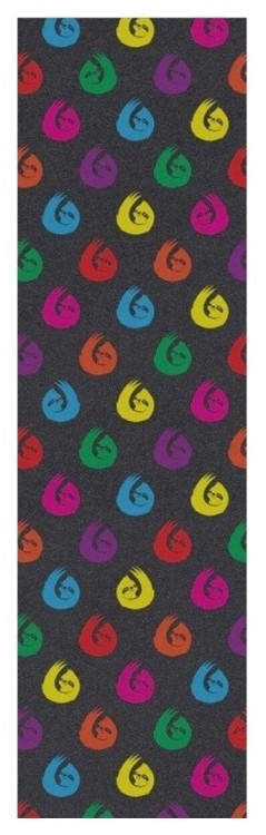 Наждак Hella Grip Sloth Dot Pro - Rainbow Sloths On Black FRD.047402