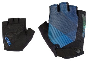Ziener велоперчатки Chadi Jr black-cobalt blue L