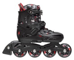 Дитячі розсувні ролики Flying Eagle Nacht чорні