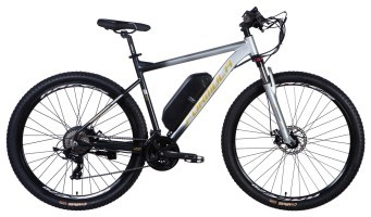 Велосипед з електроприводом 29" AL Formula eF-1 DD CS рама-21" 48B 12.5А*г 500Вт сріблясто-чорний 2026