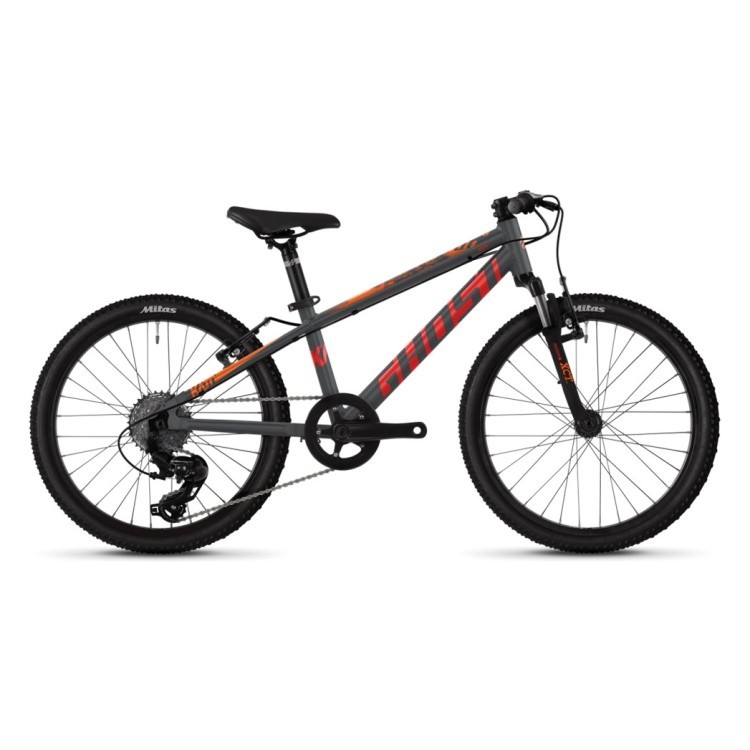 Велосипед Ghost Kato Essential 20", рама one-size, сіро-помаранчевий, 2021 74KA1006