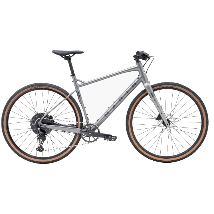 Велосипед 28" Marin DSX 1 рама - S 2024 Gloss Black Chrome/Charcoal SKE-37-11
