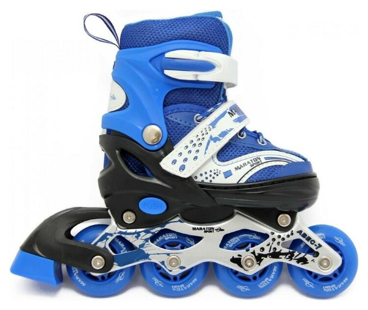 Ролики Maraton Oscar M(34-37) blue (blue) MRTN_4205