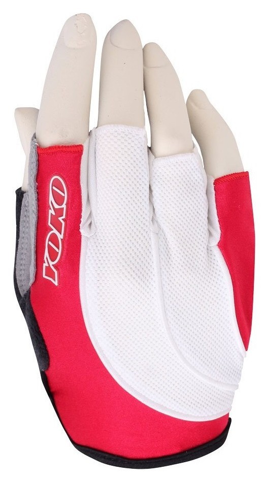 Перчатки для взрослых Yoko YBG 2.1 SHORT FINGER LADIES 7″ Red/white (37040) RCH_23057