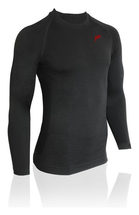 Термобелье для взрослых: мужская кофта Fuse MEGALIGHT 240 HEAT LONGSHIRT MAN XL Black RCH_12256