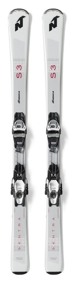 Ліжі гірські комплект Nordica SENTRA S2 FDT+TP2 COMP10 156см White/grey/black (0A0270+0C8020SB002) RCH_21911