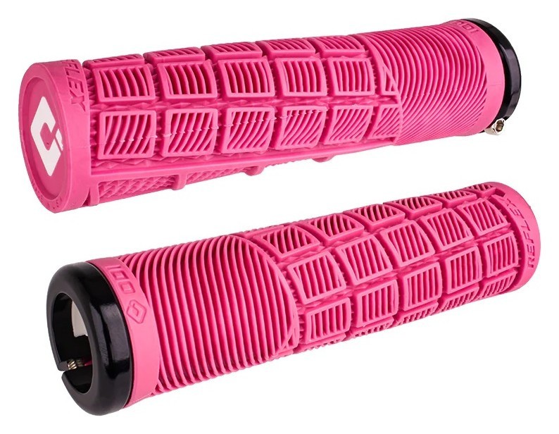 Грипси ODI Reflex v2.1 Lock-On MTB Closed End 135mm Pink OBOD_D33RXP-B