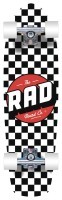 RAD круїзер Retro Checker Cruiser Skateboard 28" - Black