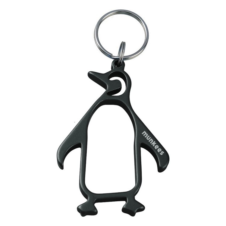 Munkees 3430 брелок-відкривальник Penguin black 3430-BK