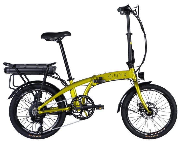 Велосипед с электроприводом 20" AL Dorozhnik eONYX DD FR рама-11" 48B 12.5А*ч 500Вт горчичный (матовый) YS 3043 2025 ELB-D-20-058