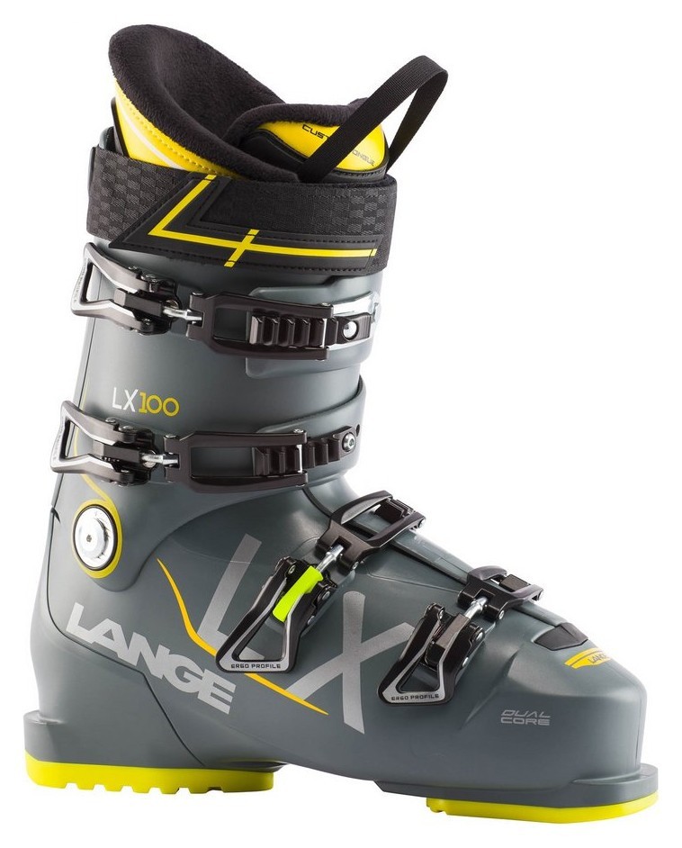 Ботинки горнолыжные Lange LX 100 42 (270мм) Thunder grey (LBK6020-WRH) RCH_16973