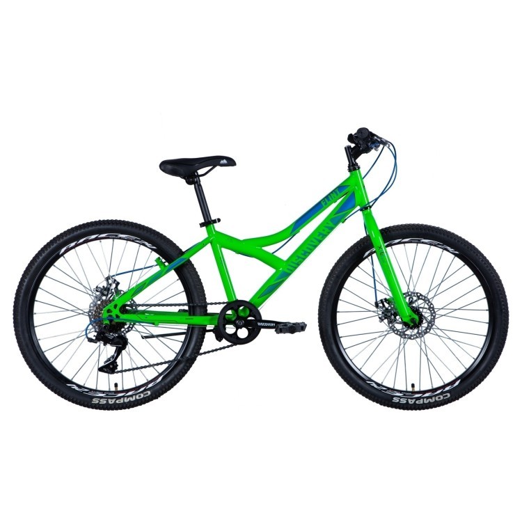 Велосипед ST 24" Discovery FLINT DD 2024 (зелений) OPS-DIS-24-345
