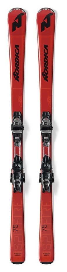 Ліжі гірські комплект Nordica SPITFIRE 75 FDT+TP2 COMP10 174см Red/black (0A0248+0C8020SA001) RCH_21892