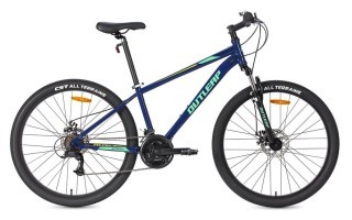 Велосипед Outleap Outbrake 27,5" M Blue Turquoise