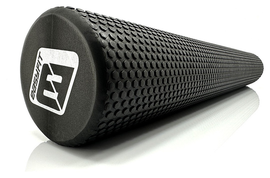 Массажный ролик EasyFit Foam Roller 90 см Черный EFIT_EF-2034-BK