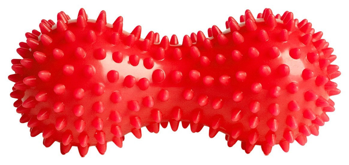 Масажний м'ячик EasyFit Goober з шипами червоний EFIT_EF-1072-R