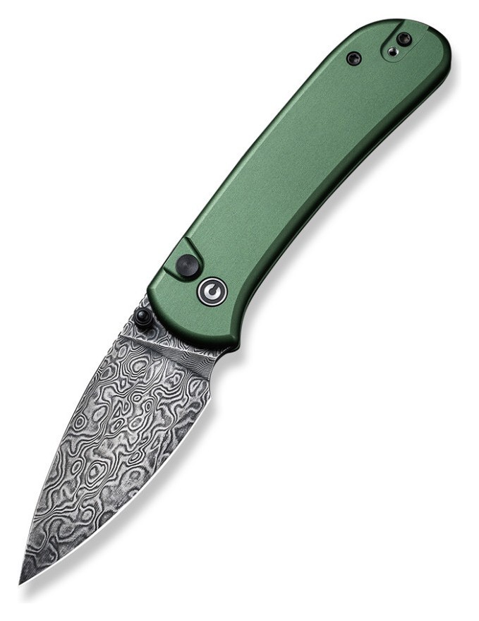 Ніж складаний Civivi Qubit Green Aluminum C22030E-DS1 FNR_C22030E-DS1