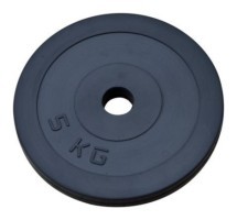 Диск RN-Sport стальной резиновый 5 кг – 27 мм.