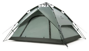 Палатка трехместная автоматическая Naturehike NH21ZP008, оливково-зеленая