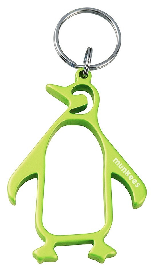 Munkees 3430 брелок-відкривальник Penguin green 3430-GR