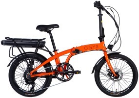 Велосипед з електроприводом 20" AL Dorozhnik eONYX DD FR рама-11" 48B 12.5А*г 500Вт помаранчевий YS 7421 2025
