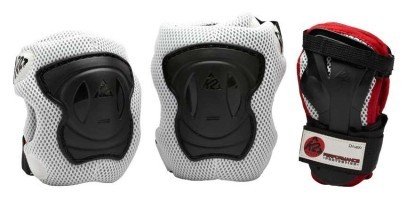 Защитный комплект для роликовых коньков K2 PERFORMANCE M PAD SET Black