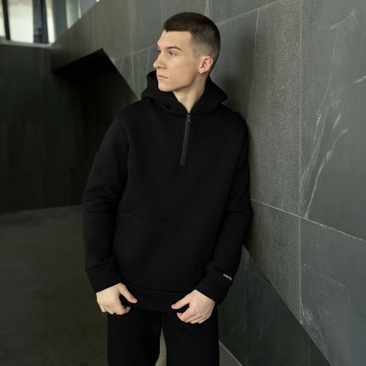 Теплое мужское худое зимнее черное Pobedov Concord POB_00000005713