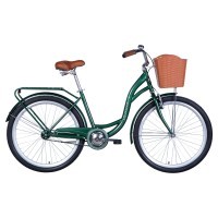 Велосипед 26" Dorozhnik AQUAMARINE 2024 (зелений)