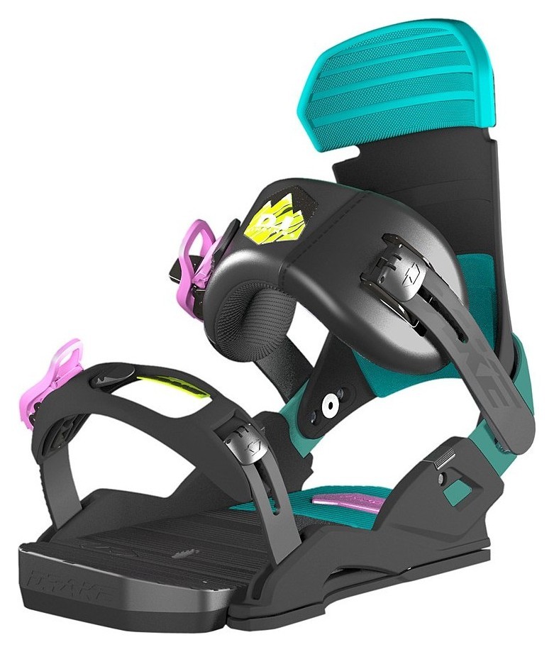 Крепление для сноуборда Drake DL M/L Black/Turquoise (71181041) RCH_21653