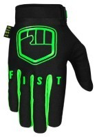 Перчатки Fist STOCKER FLURO GREEN - Small