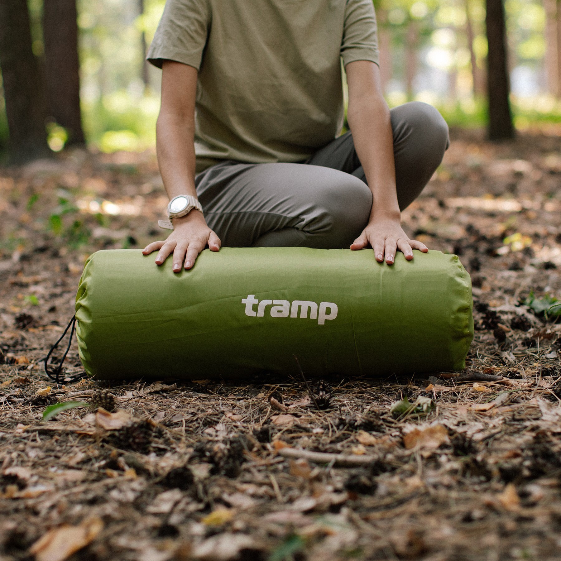 Коврик самонадувний Tramp COMFORT olive 190x60x3 UTRI-015 