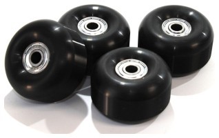 Колесо для скейт борда 52мм Bavar Sport (чорний)