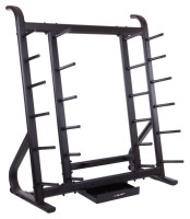 Стойка вертикальная для блинов дисков штанг и бодибаров Zelart TA-3652 (MD6331) (металл, размер 139,8x77,9x156,8см, черный)