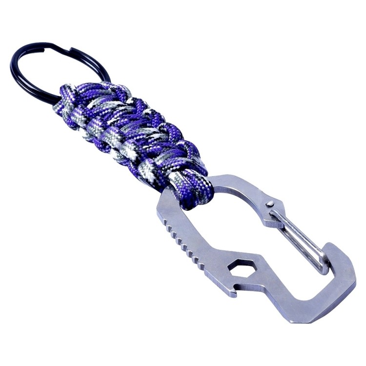 Munkees 6462 брелок Multi-Function Paracord purple 6462-PR