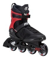 Роликовые коньки для взрослых K2 F.I.T. 80 PRO M 44.5 (11.0US) 290мм Black/red (30C0716.1.1)