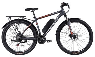 Велосипед з електроприводом 29" AL Formula eMOTION PLUS DD FR рама-19" 36B 12.5А*г 500Вт сіро-сріблястий (матовий) 2026