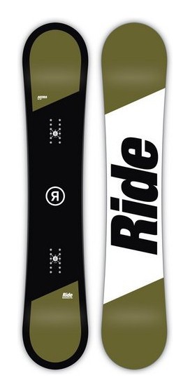 Сноуборд Ride Agenda 158 Black/Green/White (12C0013) RCH_21652