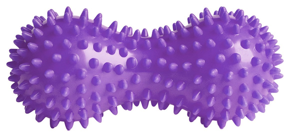 Массажный мячик EasyFit Goober с фиолетовым шипами. EFIT_EF-1072-V