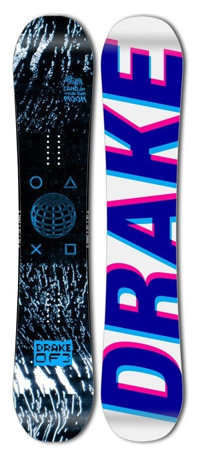 Сноуборд Drake DF3 158 Black/blue/white (76271004) RCH_20217
