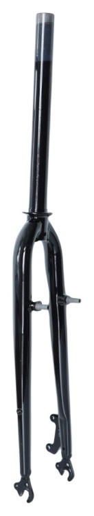 Вилка 28" жорстка ST 1-1/8 шток-290mm безрізьбова disc/v-br чорний FRK-28-371