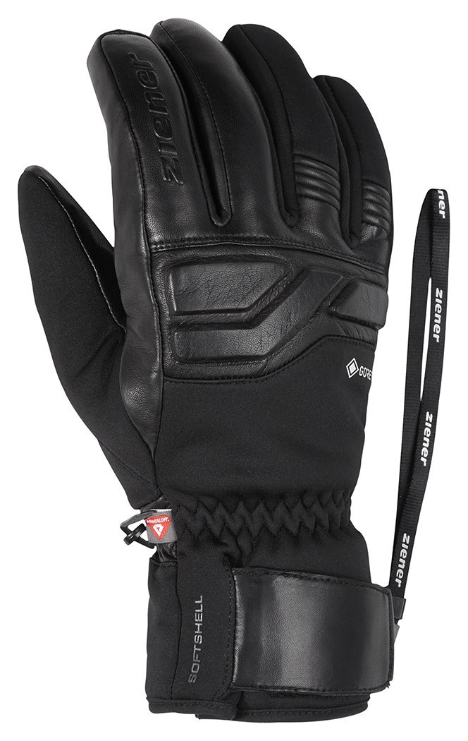 Ziener рукавички лижні Gin GTX black 10 111051-12-10