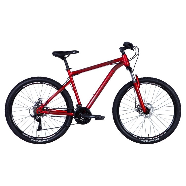 Велосипед 27.5" Discovery TREK 2024 (красный) OPS-DIS-27.5-060