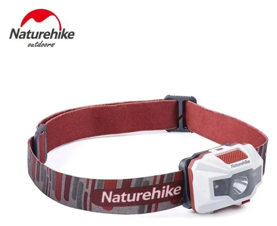 Ліхтар налобний Naturehike TD-02 NH00T002-D, біло-червоний FNR_6927595741726